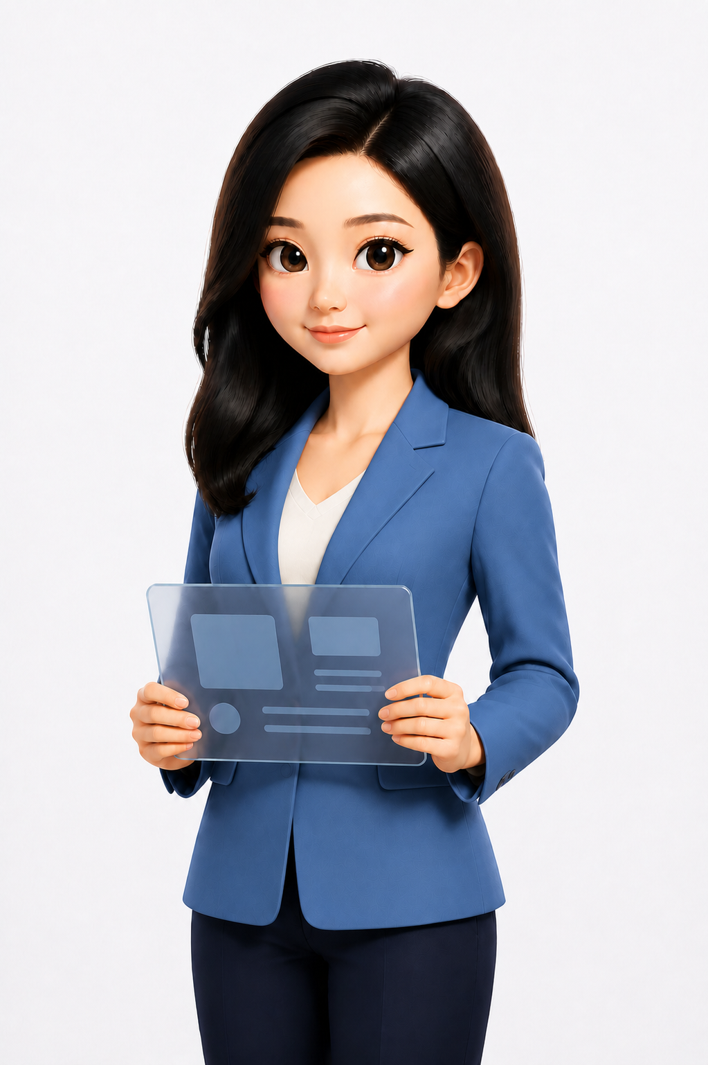 MUZI-LI 的 3D 人物形象